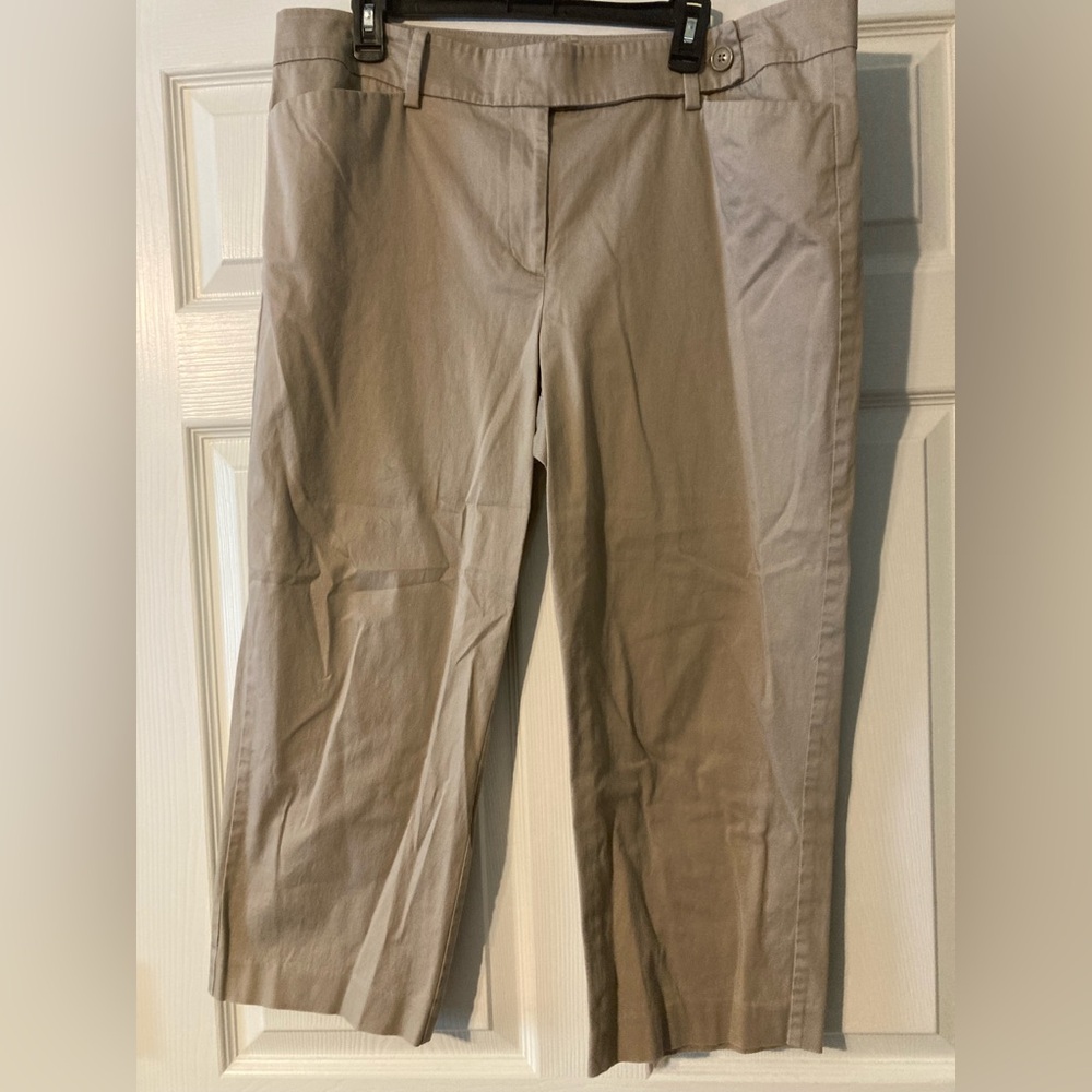 Ann Taylor Tan Capris